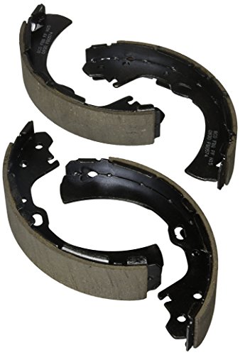 BOSCH BS574 Blue Drum Brake Shoe Set - Compatible With Select Nissan D21, Frontier, Multi, NP300, Pathfinder, Pickup, Stanza, Van; REAR