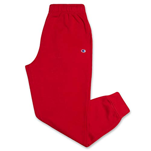 Champion Sweatpants Men Big and Tall Workout Lounge Joggers Red 4X