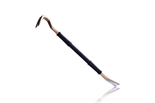 Spec Ops SPEC-D30PRY Tools 30" Wrecking Crowbar, Pry Bar Ends with Teardrop Nail Puller, High-Carbon Steel, 3% Donated to Veterans,Black/Tan