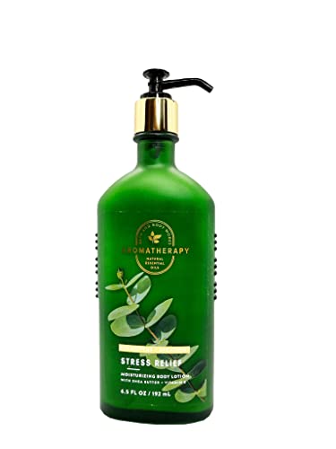 Bath & Body Works Aromatherapy Stress Relief - Eucalyptus-Spearmint Unisex Body Lotion 6.5 oz