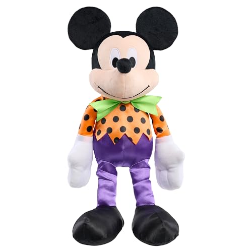 Disney Large Halloween Plush  Mickey Mouse, Officially Licensed Kids Toys for Ages 2 Up by Just Play