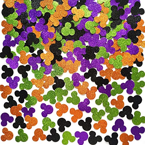 Mickey Halloween Confetti for Mickey Minnie Halloween Birthday Party Mickey's Not So Scary Halloween Party Decorations