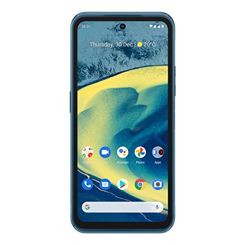 Nokia XR20 5G | Android 11 | Unlocked Smartphone | Dual SIM | US Version | 6/128GB | 6.67-Inch Screen | 48MP Dual Camera | Polar Night,Blue