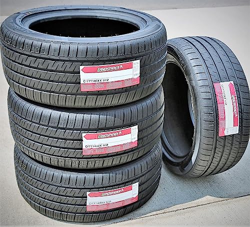 Set of 4 (FOUR) Landspider Citytraxx H/P All-Season Truck/SUV High Performance Radial Tires-225/55R18 225/55ZR18 225/55/18 225/55-18 102W Load Range XL 4-Ply BSW Black Side Wall UTQG 420AA