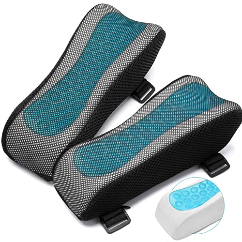 Office Chair Arm Pads Covers-Ergonomic Armrest for Desk and Chair Office Chair Armrest Covers, Office Chair Arm Pads for Elbows and Forearms, Office Chair Cushion for Gaming Accessories