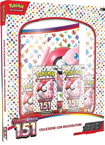 GCC Pokmon Scarlatto and Violetto 151 Card Binder Collection (9 Pockets and Four Expansion Envelopes)