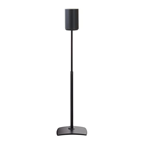 Sanus Height-Adjustable Speaker Stand for Sonos Era 100 (Black) - WSSE1A1-B2