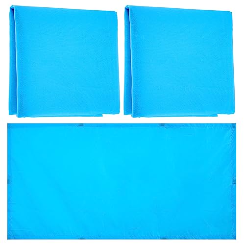 Pack of 2 Fluorescent Light Covers Light Filter Magnetic Ceiling Light Cover Classroom Lights Covers Classroom Supplies for Teachers Elementary for Office School Home Hospital (Pure Blue)