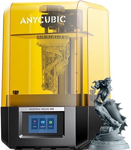 ANYCUBIC Photon Mono M5, 12K Resin 3D Printer with 10.1'' HD Monochrome Screen, Anycubic APP Online Control, Upgraded Slicer Software, Printing Size of 7.87'' x 8.58'' x 4.84''