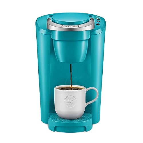 Keurig K-Compact Coffee Maker, Single Serve K-Cup Pod Coffee Brewer, Turquoise