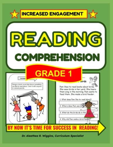 Reading Comprehension Grade 1 Workbook: By Now It's Time For 1st Grade Reading Success - Kids First