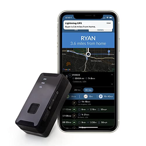 Lightning GPS GL300 GPS Tracker for Vehicles - Subscription Required Car Tracker Device for Vehicles - Fleet GPS Tracker Automotive Tracking Device - Cars Hidden GPS Tracking Device