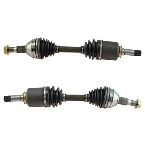 TRQ Front CV Axle Shaft Assembly Kit Pair Set of 2 Compatible with Chevy Impala 3.6L