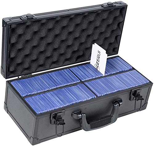 DRZERUI Toploader Storage Box, Holds 450+ Top Loaders, Toploader Case fit for 3" x 4" Top Loader or One Touch Magnetic Card Holders for Trading Cards or Sports Cards