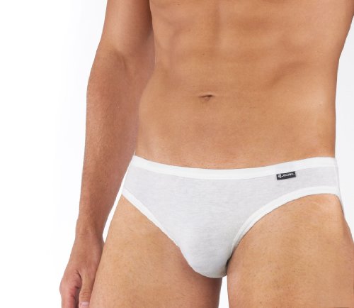 Jockey Men's Underwear Elance Bikini - 3 Pack, White, M