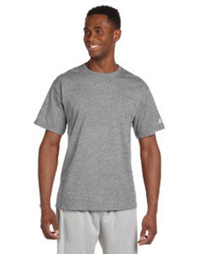 Russell Athletic Men's Basic T-Shirt, Oxford, Large