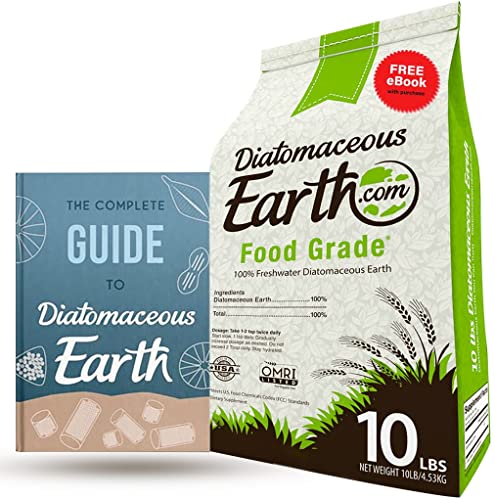 DiatomaceousEarth 10 LBS Food Grade Diatomaceous Earth - 100% Organic All Natural Diamateous Powder - Diametaceous for humans is Safe Around Children, mc01