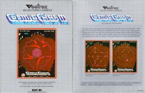 Cosmic Chasm - Vectrex Arcade System Cartridge