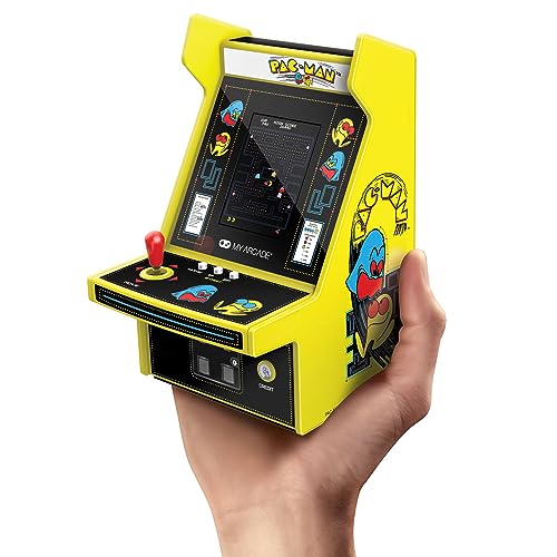 My Arcade Pac-Man Micro Player Pro: 6.75" Mini Arcade Machine, Fully playable Video Game Collectible