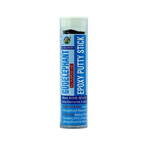 All Purpose Epoxy Putty Stick,Guoelephant 50g Hard and Fast Epoxy Glue for Crack Damage Fixing Filling or Sealing. Fast Permanent Repair for Metal, Ceramic,Glass, Wood, Plastic, Ceramics,etc.