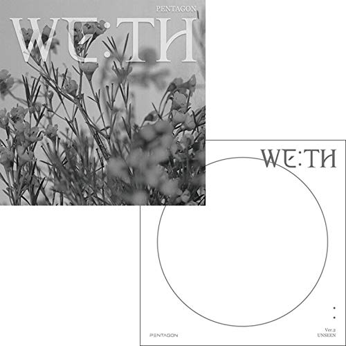 PENTAGON [ WE:TH ] 10th Mini Album [SEEN + UNSEEN] 2 VER SET. CD+POSTER+Photo Book+Envelope+Lyric Paper+Photo Card+Scratch Card+Book Mark+Sticker+TRACKING CODE K-POP SEALED