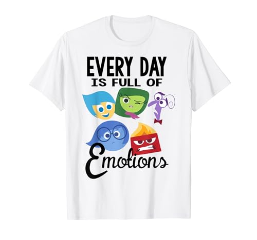 Disney Pixar Inside Out Every Day Emotions T-Shirt T-Shirt