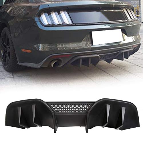 Rear Diffuser Fits Ford Mustang 15-17 R-Spec V2 Lower Valance for NON PREMIUM PP