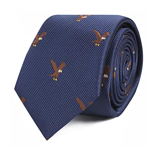 Eagle Tie for Him | Eagles Animal Lover Neckties for Men | Bird Lover | Work Ties for Him | Birthday Gift for Guys (Eagle)