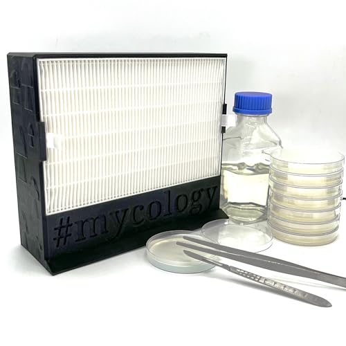 Mycology Mini Laminar Flow Hood for Sterile Transfers - 3D Printed - Unique Design One of One - Black