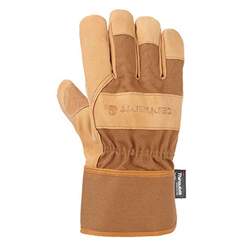 Carhartt Men's A513 Insulated System 5 Safety Cuff Work Glove - X-Large - Carhartt Brown