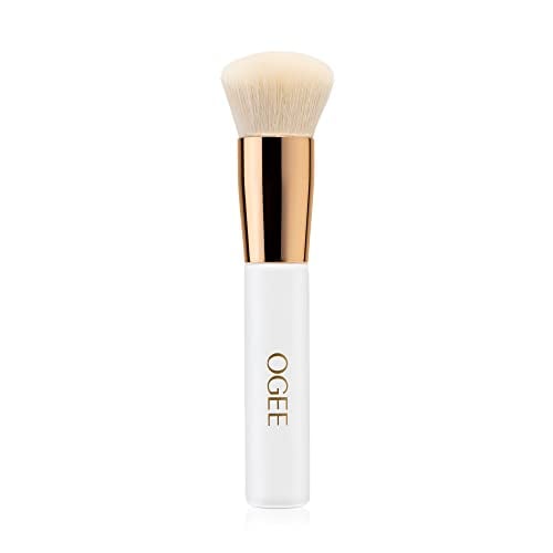 Ogee Blender Brush - Professional Quality, Ultra-Soft Vegan Bristles for Flawless Makeup Application