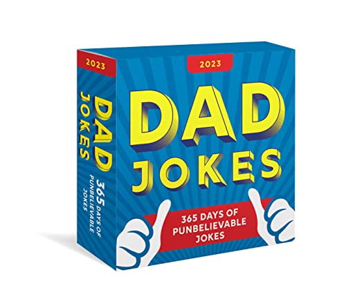 2023 Dad Jokes Boxed Calendar: 365 Days of Punbelievable Jokes (Daily Joke Calendar for Him, Desk Gift for Her) (World's Best Dad Jokes Collection)