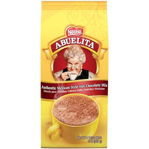 Nestle Abuelita Hot Cocoa, Authentic Mexican Hot Chocolate, Instant, Bulk for Schools and Holiday Parties, 2 lb. Packet