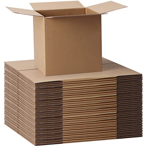 CRUGLA 40 Packs Shipping Boxes 6x6x6, Cardboard Boxes for Small Business, Corrugated Mailing Box Bulk for Packaging