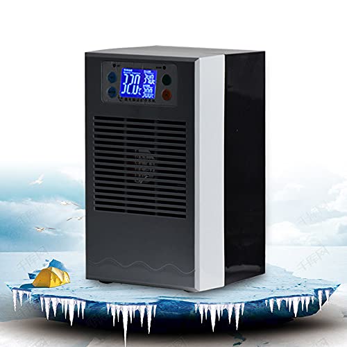 Aquarium Use Cold Plunge Chiller - 100W 35L Aquarium Cooler and Warm1-3L/min Circulating Water Pump Flow for Fish Tank