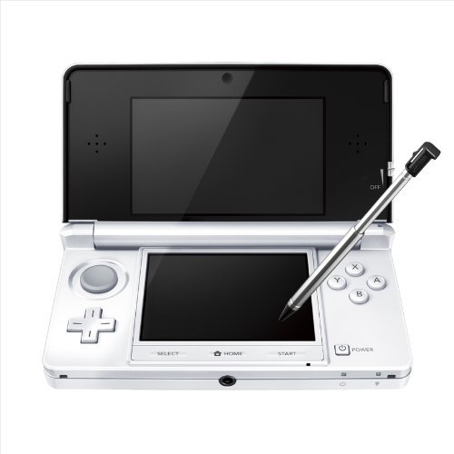 Nintendo 3DS Console, Ice White (Renewed)