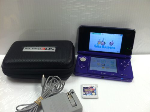 Nintendo 3DS Midnight Purple - Nintendo 3DS