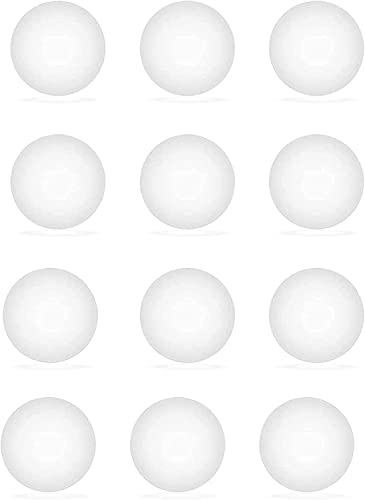 LeFix Pack of 12 Rubber Silicone Feet Dot(Diameter:0.575inch) with Adhesive,Compatible with DELL,Asus,Lenovo,HP Laptop,Computer Case,Keyboard Riser,Appliance Feet,Multipe Purpose(White)