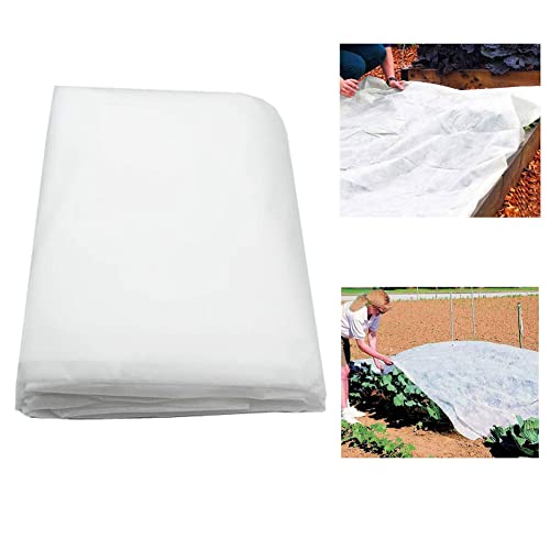 Alpurple Winter Plant Covers Freeze Protection - 19.6 x 6.5 Feet Warm Rectangle Plant Protection Cover, Frost Cloth Blanket Protecting Fruit Tree Potted Plants from Freezing Animals Eating