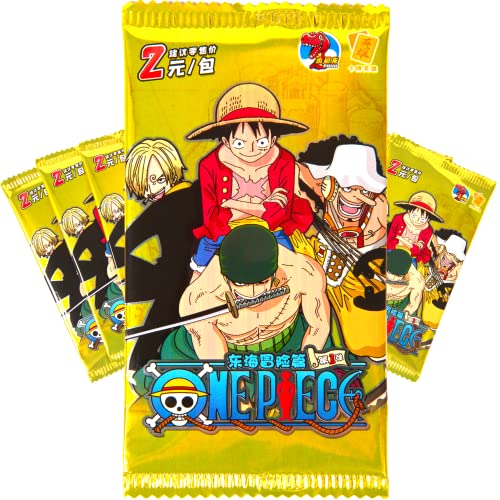 One Piece Card Game - [Imported] Anime TCG Trading Cards Booster Packs (10 Packs) - AW Anime WRLD