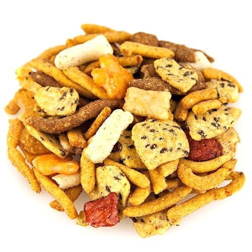 Anna and Sarah Taco Snack Mix, Crunchy Corn Chips,Stick, and Twist,Sesame Stick, Rice Crackers, in Resealable Bag, 16 Oz