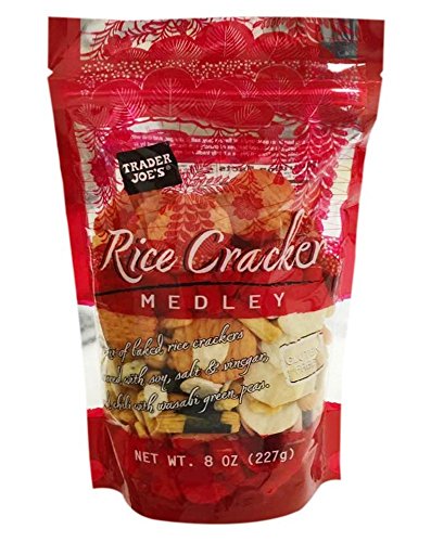 Trader Joe's Gluten Free Baked Rice Cracker Medley 227g (5 Pack)