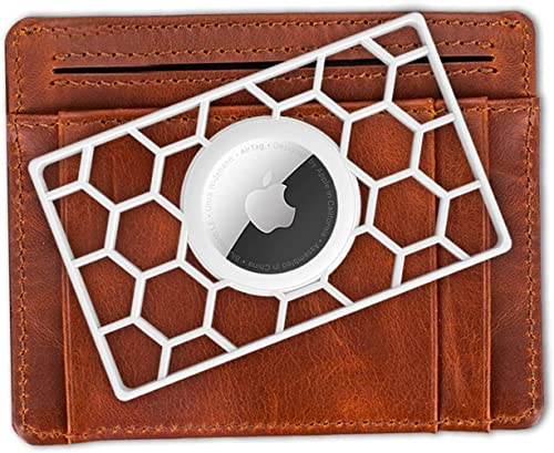 Flexible Airtag Wallet Card Holder,PSRAT Apple Air Tag Accessories for Wallet,Ultra Slim Credit Card Size Airtag Wallet Insert for Your Purse,Wallet,Handbag,Backpack,Belongings