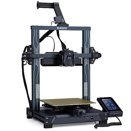 ELEGOO Neptune 4 Pro 3D Printer, 500mm/s High Speed FDM Printer with Klipper Firmware, Auto Leveling and Direct Drive Extruder, Easy Assembly, 8.85x8.85x10.43 Inch Printing Size