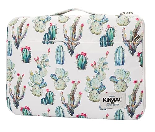 Kinmac Cactus 360 Protective Water Resistant Laptop Case Bag Sleeve with Handle for 12 inch-13.3 inch Laptop and Surface Pro,MacBook Pro 13",MacBook 12",New MacBook Air 13" Retina,iPad Pro 12.9
