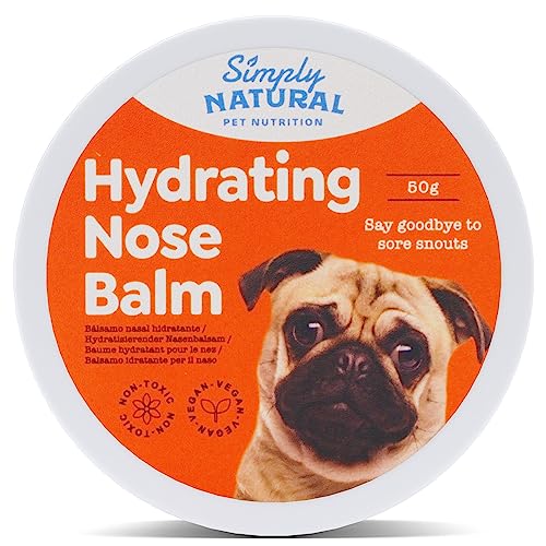 Nose Balm for Dogs and Cats, All Natural Dog Nose Butter Balm, Lick-safe Dry Nose Relief for Dogs, Vegan & Paraben Free Snout Soother with Shea Butter