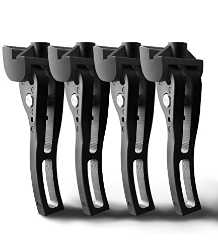 Lyoncover Universal Replacement Parts for Hard Folding or Soft Folding Tonneau Cover - 4PCS Rear Clamp