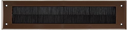 Merriway BH05981 StormSeal Letter Mail Box Brush Cover Draught Excluder for Internal Use, 343 x 80mm (13.1/2 inch x 3.1/8 inch) -Brown Wessex Suite Lever Lock Set, 128mm (5 inch) -Antique Black