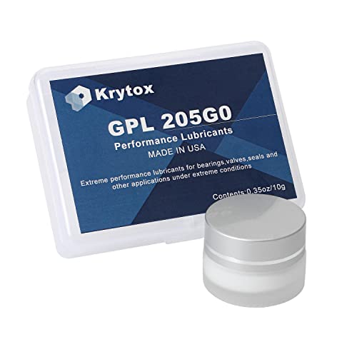 Krytox GPL 205G0 0.35 oz, Keyboard Switch Lube GPL 205 Grade 0 for Mechanical Keyboards Switches and Stabilizer