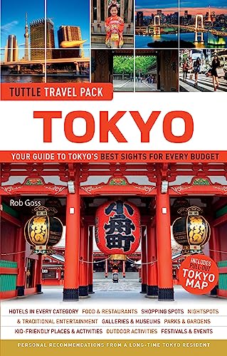 Tokyo Travel Guide + Map: Tuttle Travel Pack: Your Guide to Tokyo's Best Sights for Every Budget (Tuttle Travel Guide & Map)
